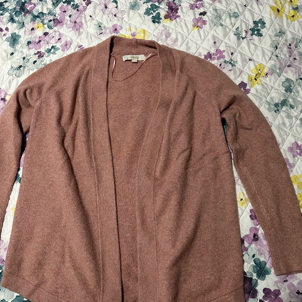 LOFT Blush Pink Knit Sweater